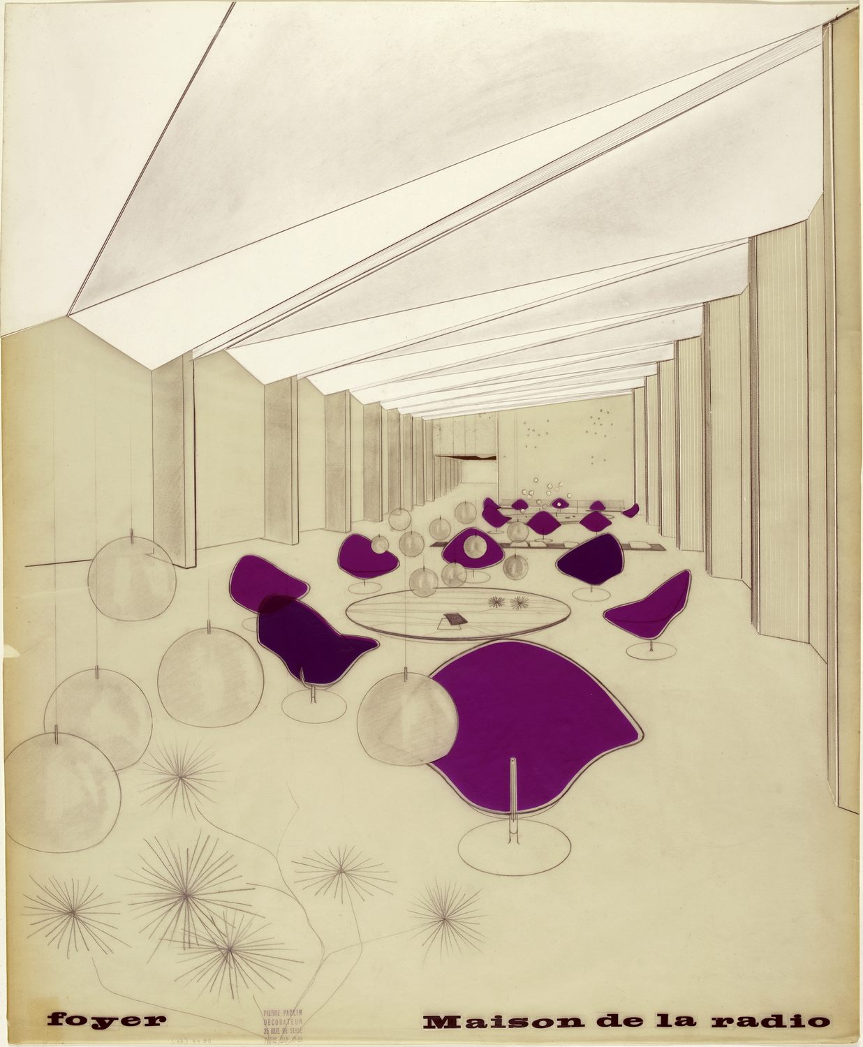Pierre paulin, designer et architecte d'intérieur almanart