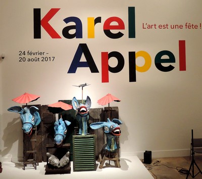 Karel Appel au MAMVP Musée d'Art Moderne ville de Paris art contemporain