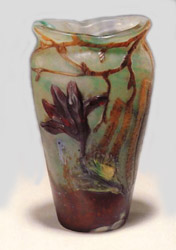 Emile Gallé, vase Magnolia