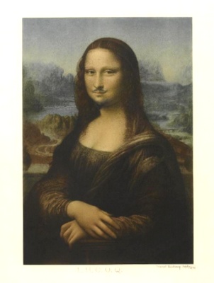 Marcel Duchamp LHOOQ Joconde à moustache