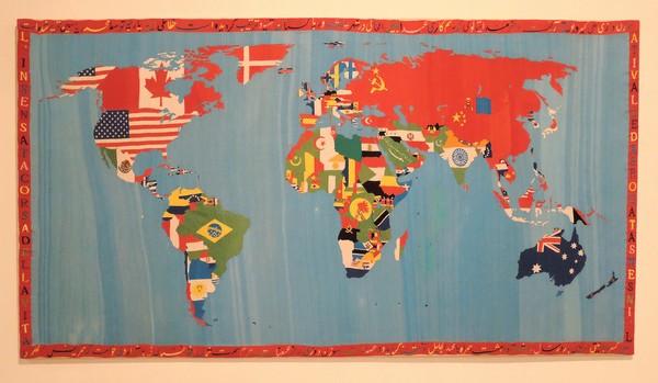 Alighiero Boetti passage de retz Galerie Tornabuoni art contemporain