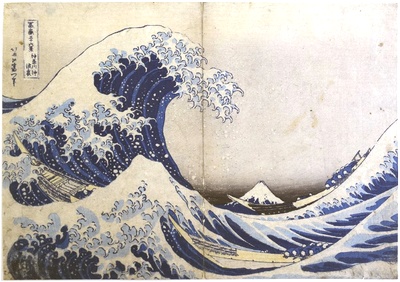 Katsushika Hokusai, La Vague Kanagawa