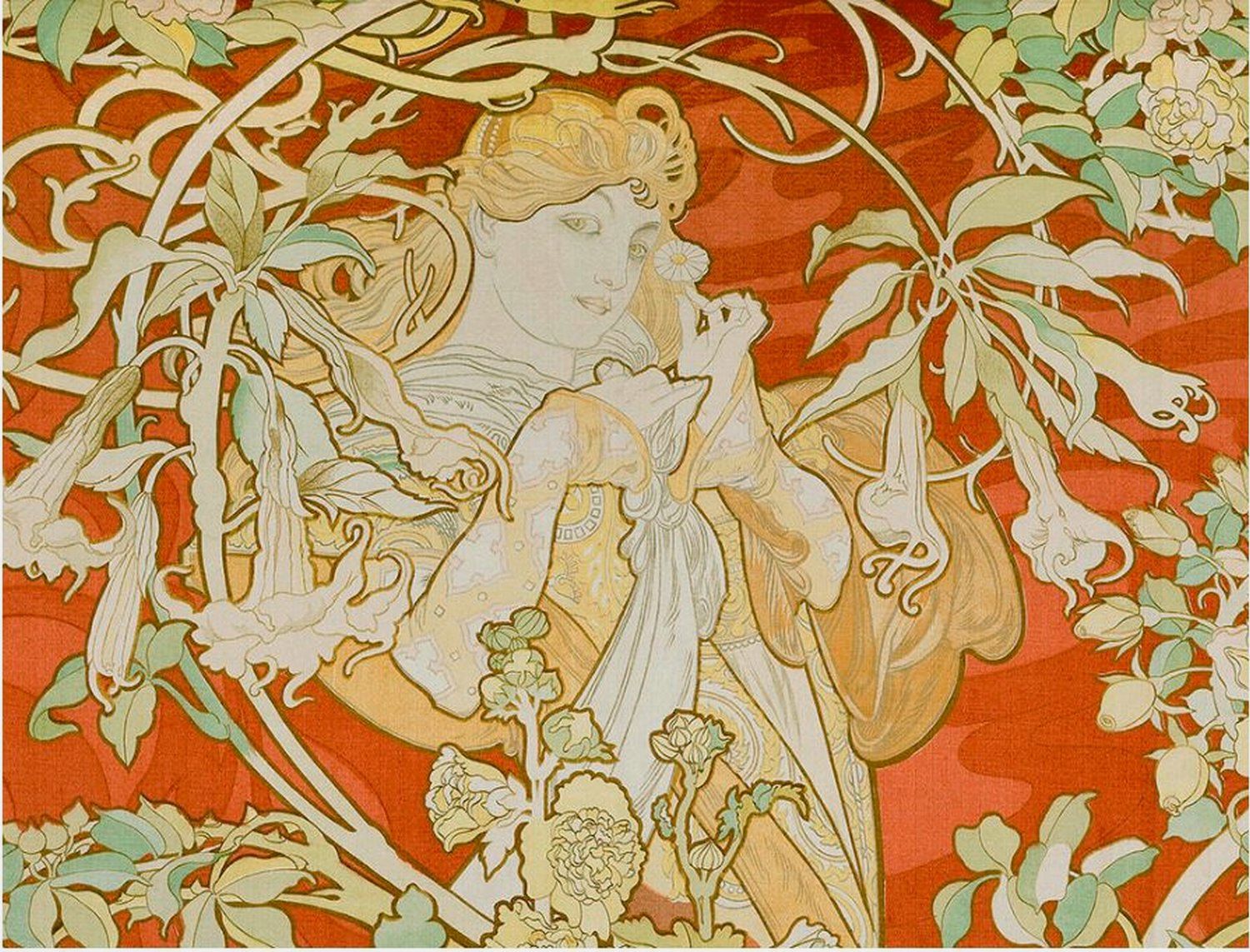 Alfons Mucha était aussi un peintre 