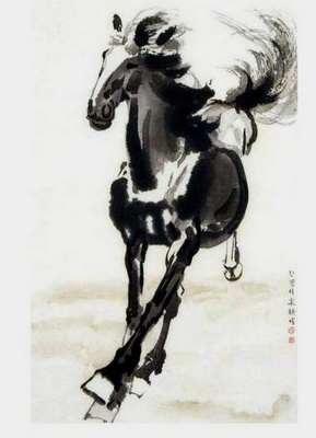 Xu Beihong alias Ju Peron artiste