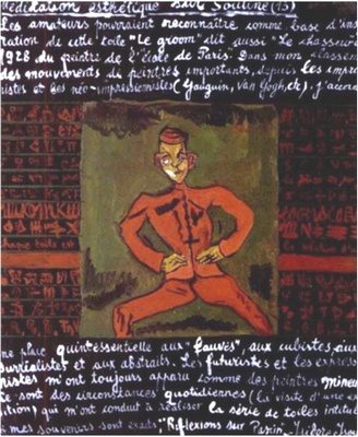 Isidor Isou artiste