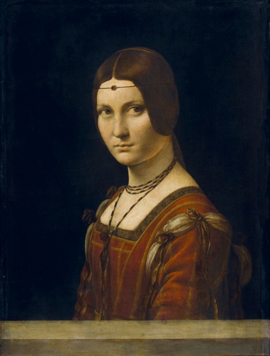 Léonard de Vinci La Belle Ferronnière