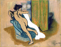 Suzanne Valadon près du bain