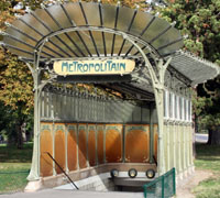 Hector Guimard métro Porte Dauphine