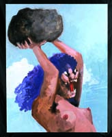 George Condo Cave Woman